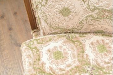 和製ビンテージ　上品さとクラシカルな雰囲気を兼ね備えた2.5人掛けコーナーソファ―(2人掛けソファ、3人掛けソファ、二人掛け、三人掛け、ヴィンテージ)(R-057341)