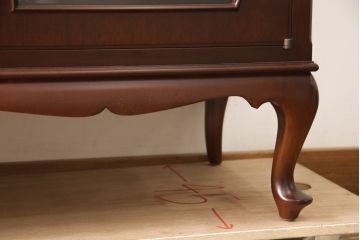 中古　美品　メープル不二屋　品の良さが高級感を高めるサイドボード(定価約38万円)(収納棚、戸棚、キャビネット)(R-057357)