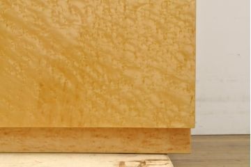 中古　ほぼ新品　超美品　松創(MATSUSO)　エルテ　高級感あふれる大人の空間づくりにオススメのバーズアイキャビネット(定価約260万円)(収納棚、戸棚、ワインキャビネット、バーキャビネット)(R-057392)