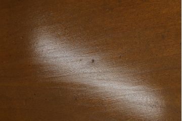 アメリカビンテージ　ガラス天板付き　凝った脚のデザインが目を引くセンターテーブル(ローテーブル、ラウンドテーブル、ヴィンテージ)(R-057394)