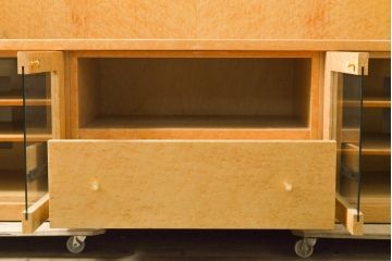 超美品!　新品同様　松創　エルテ　特大サイズで圧倒的存在感を放つテレビボード(定価500万円)(テレビ台、戸棚、収納棚、キャビネット)(R-057408)