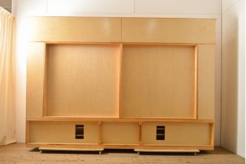 超美品!　新品同様　松創　エルテ　特大サイズで圧倒的存在感を放つテレビボード(定価500万円)(テレビ台、戸棚、収納棚、キャビネット)(R-057408)