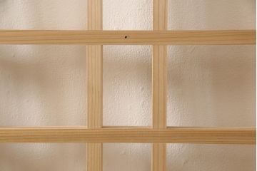 ラフジュ工房オリジナル　杉材　大正ロマン　レトロスタイルやモダンスタイルなどお好みの空間づくりにおすすめのガラス戸4枚セット(色ガラスもお入れできます)(引き戸、建具)(R-057421)
