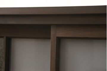 ラフジュ工房オリジナル　古建具リメイク　和モダンな雰囲気を盛り立てる収納棚(サイドボード、戸棚、サイドキャビネット)(R-057438)