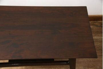 和製ビンテージ　松本民芸家具　シンプルな中に木の温かみが感じられる#201型茶卓(定価約12万円)(センターテーブル、ローテーブル、ヴィンテージ)(R-057439)