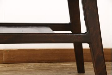和製ビンテージ　松本民芸家具　シンプルな中に木の温かみが感じられる#201型茶卓(定価約12万円)(センターテーブル、ローテーブル、ヴィンテージ)(R-057439)