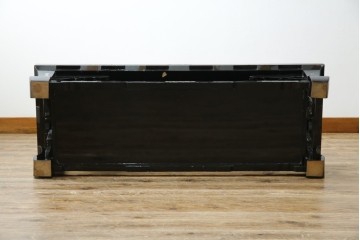 中古　韓国民芸家具　華やかな螺鈿細工が美しいセンターテーブル(座卓、ローテーブル)(R-057441)