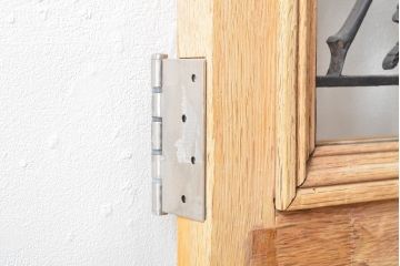 フランスアンティーク　オーク材　アイアンフェンスがお洒落なアクセントになるドア1枚(扉、木製ドア、建具)(R-057465)