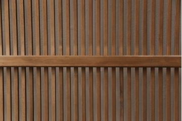 アンティーク建具　上質な和を演出してくれる格子戸リメイク衝立て(パーテーション、つい立て)(R-057482)