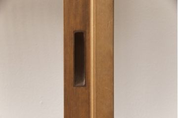 アンティーク建具　上質な和を演出してくれる格子戸リメイク衝立て(パーテーション、つい立て)(R-057482)