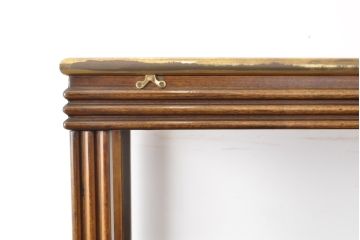 中古　美品　バロッサバレンティ(VARO,S.A. VALENTI)　高級感ただようオープンシェルフ(定価約55万円)(飾り棚、オープンラック、陳列棚)(R-057495)