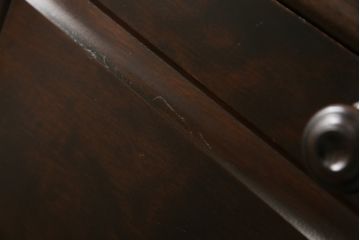 和製ビンテージ　北海道民芸家具　希少!　絶版品・レア品　クラシカルな雰囲気を盛り立てるライティングビューロー(簿記机、ワークデスク、在宅ワーク用、ヴィンテージ)(R-057496)