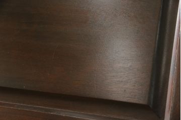 和製ビンテージ　北海道民芸家具　希少!　絶版品・レア品　クラシカルな雰囲気を盛り立てるライティングビューロー(簿記机、ワークデスク、在宅ワーク用、ヴィンテージ)(R-057496)