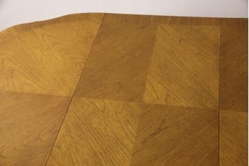 中古　美品　DREXEL HERITAGE(ドレクセルヘリテイジ)　気品あふれる佇まいが美しいダイニングテーブル(定価約77万円)(エクステンションテーブル)(R-057500)