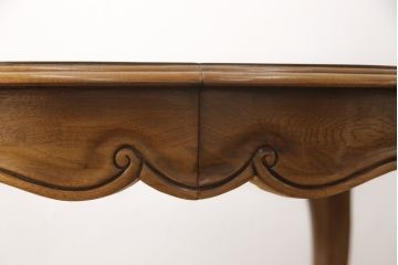 中古　美品　DREXEL HERITAGE(ドレクセルヘリテイジ)　気品あふれる佇まいが美しいダイニングテーブル(定価約77万円)(エクステンションテーブル)(R-057500)