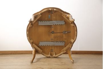 中古　美品　DREXEL HERITAGE(ドレクセルヘリテイジ)　気品あふれる佇まいが美しいダイニングテーブル(定価約77万円)(エクステンションテーブル)(R-057500)