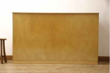 中古　松創　バーズアイメープル　シンプルで洗練された佇まいが印象的なサイドボード(定価約90万円)(戸棚、収納棚、キャビネット)(R-057501)