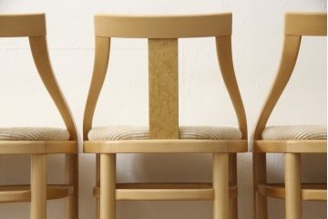 超美品!　新品同様　松創　モダンで品のある佇まいが美しいバーカウンターセット(定価約250万円)(カウンターテーブル)(R-057508)