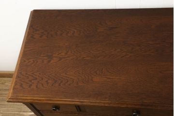 中古　美品　インテリアえぞ(EZO)製　クラシカルな雰囲気ただようチェスト(引き出し、洋服タンス、衣装タンス)(R-057529)