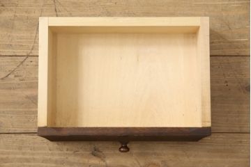 中古　北海道民芸家具　上質な作りが魅力のライティングビューロー(机、在宅ワーク、在宅用引き出し、ワークデスク)(定価約34万円)(R-057531)