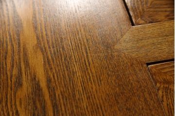 中古　美品　ニレ材　木の温もりを存分に感じられる囲炉裏テーブル(ダイニングテーブル、木製火鉢)(R-057539)