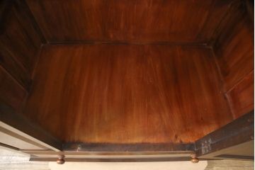 中古　美品　松本民芸家具　深みのある色合いと直線的なフォルムが美しい、#501型洋服タンス(定価約40万円)(ワードローブ、衣装箪笥、収納棚)(R-057541)