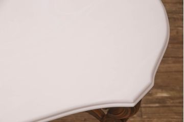 中古　美品　イタリア高級家具　大理石　エレガントな佇まいが魅力的なセンターテーブル(定価約28万円)(ローテーブル、リビングテーブル)(R-057548)