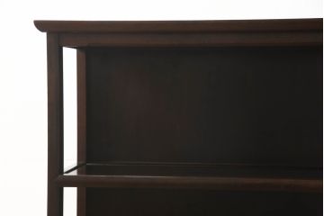 和製ビンテージ　松本民芸家具　深い色合いと落ち着いた雰囲気が魅力的な、E型クズ布茶タンス(茶棚、茶箪笥、飾り棚、ヴィンテージ)(R-057557)