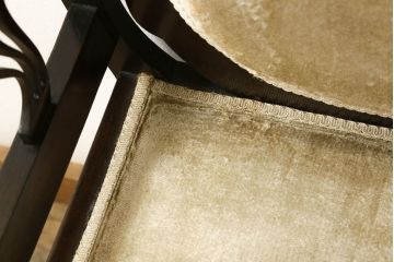 イギリスアンティーク　店舗什器にもおすすめ!　透かし彫りのラウンジチェア(椅子、イス、サロンチェア)(R-057561)