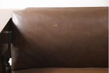 イギリスアンティーク　オーク材　超激レア!!ダイニングテーブルとソファになる2way家具(二人掛けソファ、2人掛け)(R-057569)