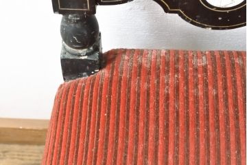 イギリスアンティーク　最高級!!　もはや芸術品!!　凝った造りと精緻な象嵌細工が目を惹くチェア(椅子、ダイニングチェア、イス)(R-057574)