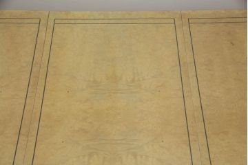 中古　サァラ麻布取り扱い　アメリカ最高級ブランド　センチュリー(CENTURY)　天板バーズアイ　モダンなデザインが魅力の特大エクステンションダイニングテーブル(エクステンションテーブル)(定価約200万円)(R-057577)