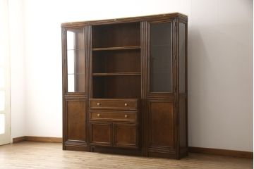 中古　美品　スペイン　バロッサバレンティ(VARO,S.A. VALENTI)　格調高いインテリアを演出するキャビネット(定価約219万円)(カップボード、食器棚、収納棚、戸棚、サイドボード)(R-057586)