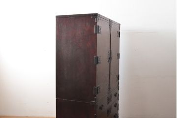 中古　美品　岩谷堂箪笥　奥行のある収納力抜群の衣装箪笥(和タンス、引き出し、着物箪笥)(R-057590)