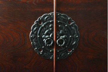 中古　美品　岩谷堂箪笥　奥行のある収納力抜群の衣装箪笥(和タンス、引き出し、着物箪笥)(R-057590)