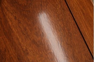 中古　美品　花梨材の温かみのある色合いと木目を楽しめる囲炉裏テーブル(カリン材、ローテーブル、ダイニングテーブル、木製火鉢)(R-057598)