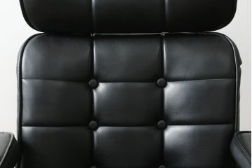 アメリカビンテージ　HOMECREST社(ホームクレスト)　希少!!メンズライクな空間づくりに活躍するストレスレスチェア+オットマンセット(パーソナルチェア、ラウンジチェア、アームチェア)(R-057600)