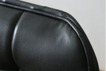アメリカビンテージ　HOMECREST社(ホームクレスト)　希少!!メンズライクな空間づくりに活躍するストレスレスチェア+オットマンセット(パーソナルチェア、ラウンジチェア、アームチェア)(R-057600)