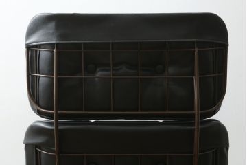 アメリカビンテージ　HOMECREST社(ホームクレスト)　希少!!メンズライクな空間づくりに活躍するストレスレスチェア+オットマンセット(パーソナルチェア、ラウンジチェア、アームチェア)(R-057600)