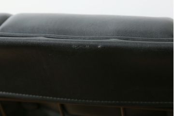 アメリカビンテージ　HOMECREST社(ホームクレスト)　希少!!メンズライクな空間づくりに活躍するストレスレスチェア+オットマンセット(パーソナルチェア、ラウンジチェア、アームチェア)(R-057600)