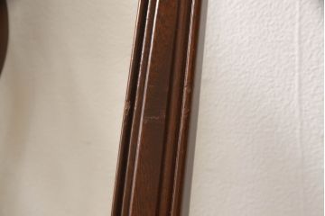 中古　美品　IDC大塚家具取り扱い　アメリカ高級家具　COUN CILL(カウンシル)(カンセル)　マホガニー材　ダイニングチェア2脚セット(2脚定価 約16万円)(椅子、イス)(R-057608)