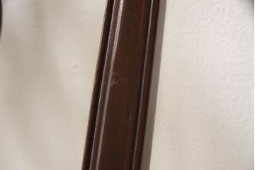 中古　美品　IDC大塚家具取り扱い　アメリカ高級家具　COUN CILL(カウンシル)(カンセル)　マホガニー材　ダイニングチェア2脚セット(2脚定価 約16万円)(椅子、イス)(R-057608)