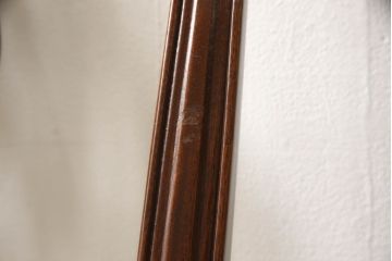 中古　美品　IDC大塚家具取り扱い　アメリカ高級家具　COUN CILL(カウンシル)(カンセル)　マホガニー材　ダイニングチェア2脚セット(2脚定価 約16万円)(椅子、イス)(R-057609)