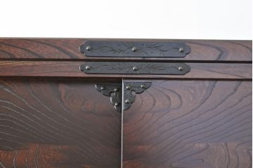 中古　美品　岩谷堂箪笥　奥行たっぷりサイズの特注品衣装箪笥(定価約90万円)(チェスト、洋服タンス、収納タンス、重ね箪笥)(R-057616)