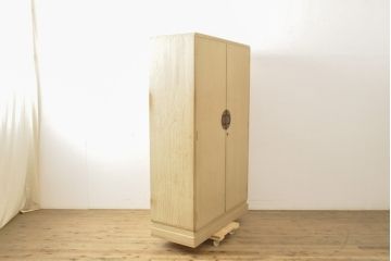 中古　伝統工芸士・吉沢昭次 作　アクセサリーも一緒にしまっておける! 収納力抜群の加茂桐箪笥(定価約140万円)(胴厚、桐たんす、着物箪笥、和タンス、衣装箪笥、引き出し)(R-057620)