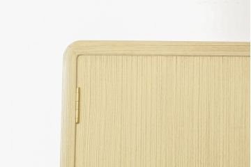 中古　伝統工芸士・吉沢昭次 作　アクセサリーも一緒にしまっておける! 収納力抜群の加茂桐箪笥(定価約140万円)(胴厚、桐たんす、着物箪笥、和タンス、衣装箪笥、引き出し)(R-057620)
