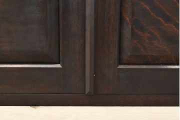 中古　松本民芸家具　脚(台輪)付きリメイク　コンパクトなサイズが魅力的な和タンス(収納棚、着物箪笥、戸棚、引き出し、衣装盆)(R-057624)