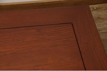 中古　カリモク家具　カリン(花梨)材　アジアンな雰囲気も感じさせる座卓(ローテーブル、センターテーブル)(R-057628)