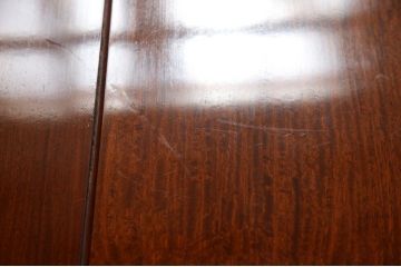 中古　カリモク家具　カリン(花梨)材　アジアンな雰囲気も感じさせる座卓(ローテーブル、センターテーブル)(R-057628)