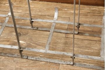 アンティーク雑貨　当時物　昭和レトロ　6連猫瓶(ガラス瓶、菓子瓶、菓子びん、菓子ビン)(R-057631)